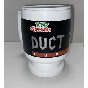 The Red Green Show Duct Tape Forever Coffee Mug/Cup W/Lid 10 OZ No Cracks Rare